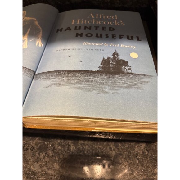 Vintage Alfred Hitchcocks Haunted Houseful Hardcover Book Dust Jacket 1961 - Picture 10 of 14